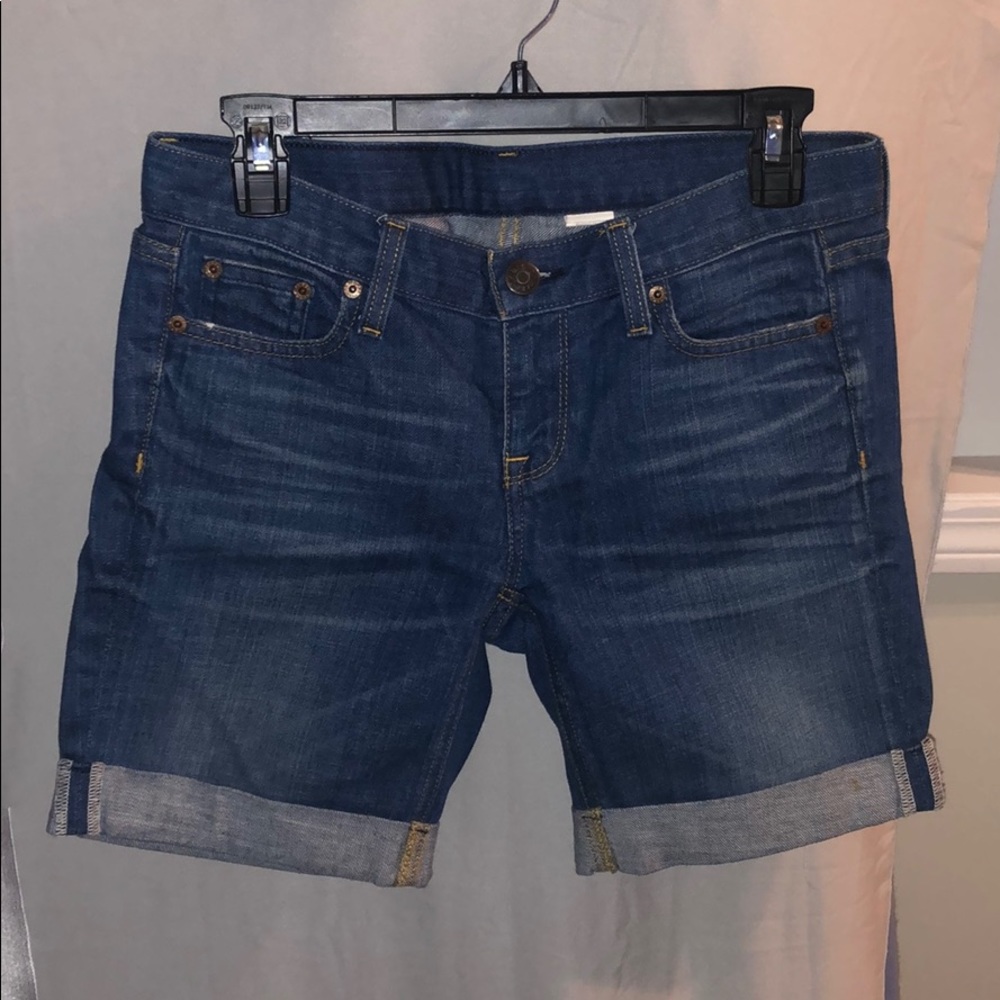 Cuffed 9-inch Denim Short